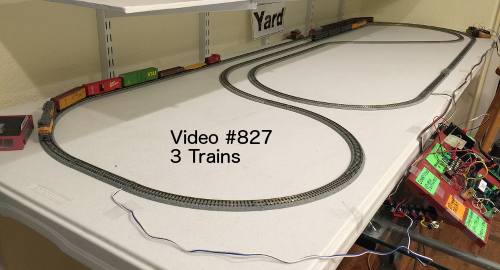 running 3 n gauge trains on 1 mainline