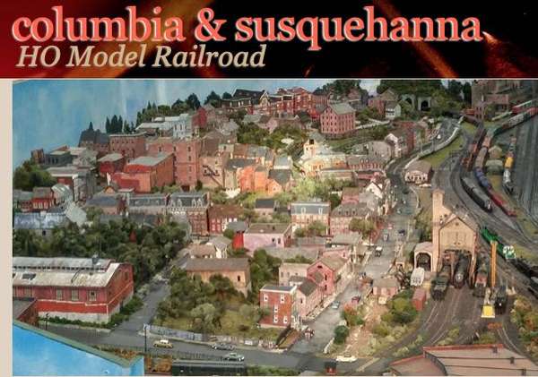 columbia & susquehanna model railroad